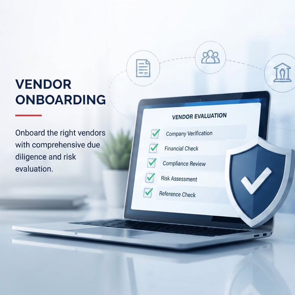 Third-party and vendor review visual